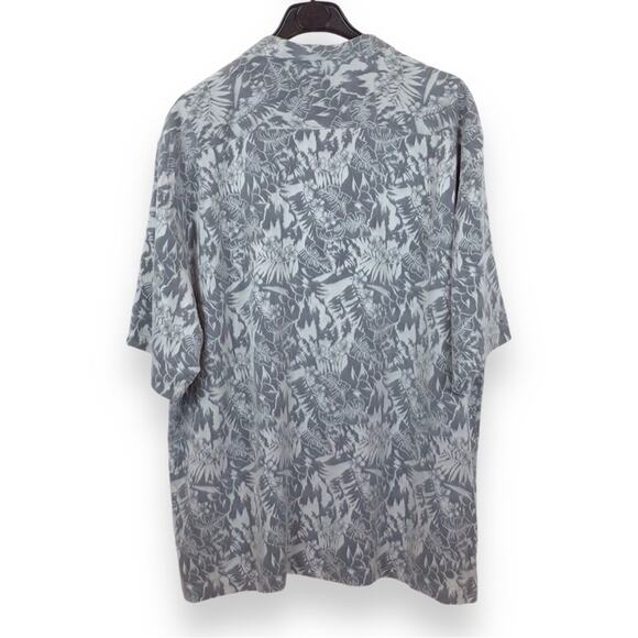 NAT NAST Silk Tropical Aloha Short Sleeve Button Up Shirt Men's size XL - Picture 4 of 6